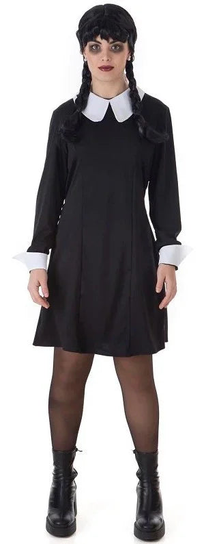 Disfraz de Miércoles Perversa para Adulto Miércoles Addams Llopis